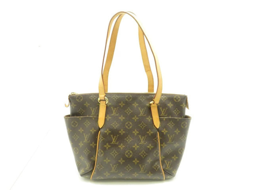 LOUIS VUITTON Totally Monogram Handbag Canvas Brown